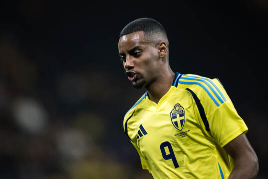 Alexander Isak of Sweden