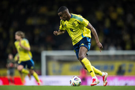 Alexander Isak of Sweden
