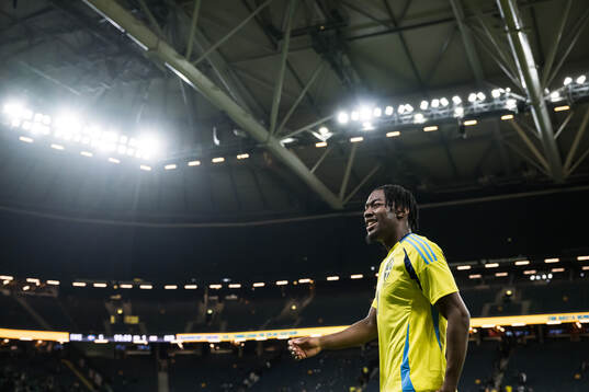 Anthony Elanga of Sweden