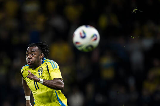Anthony Elanga of Sweden