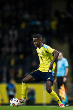 Alexander Isak of Sweden