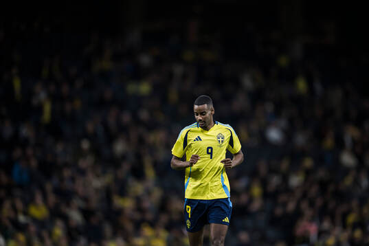 Alexander Isak of Sweden