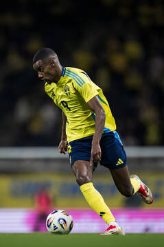 Alexander Isak of Sweden