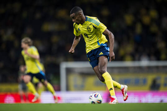 Alexander Isak of Sweden