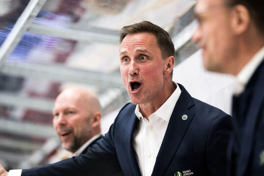 Frölundas tränare Roger Rönnberg