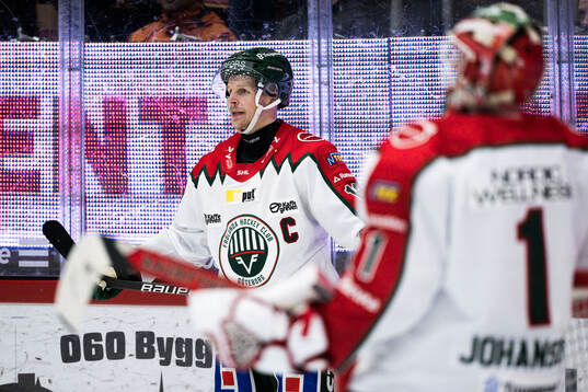 Frölundas Max Friberg deppar