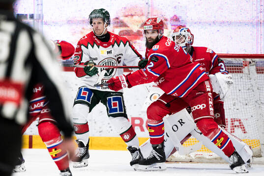 Frölundas Max Friberg och Timrås Per Svensson