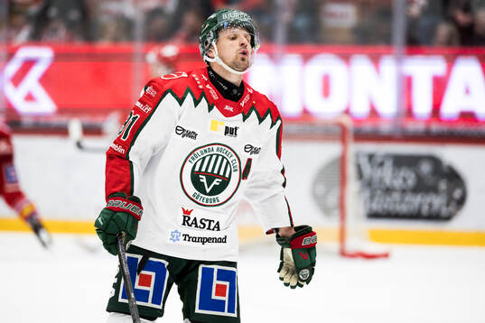 Frölundas Nicklas Lasu deppar
