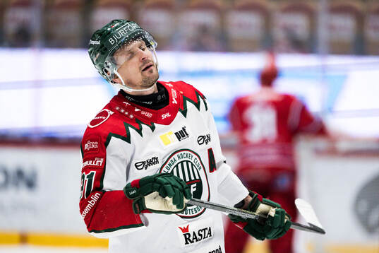 Frölundas Nicklas Lasu deppar