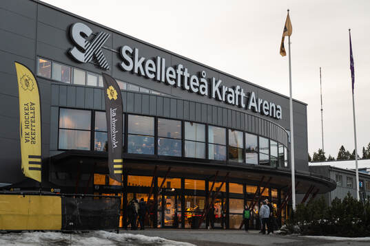 Skellefteå kraft arena exteriör