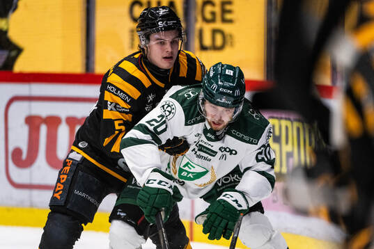 Skellefteås Axel Sandin Pellikka och Färjestads Marcus