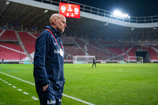 Ståle Solbakken, head coach of Norway