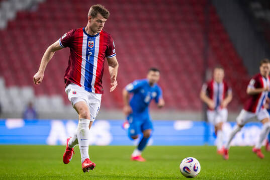 Alexander Sørloth of Norway