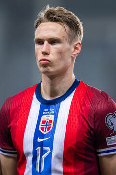 Torbjørn Lysaker Heggem of Norway line up