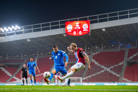 Liel Abada of Israel and Andreas Schjelderup of Norway