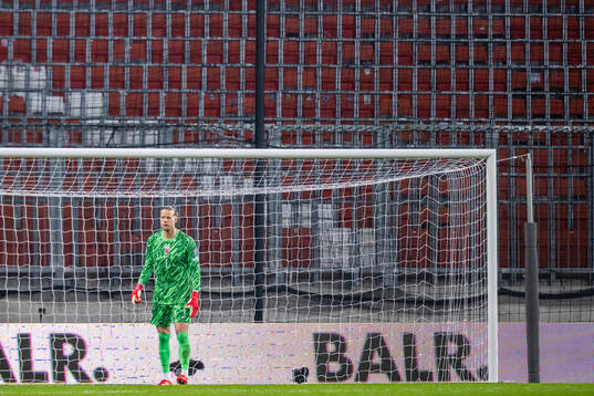 Goalkeeper Ørjan Håskjold Nyland of Norway