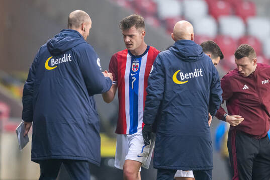 Player manager Brede Hangeland, Alexander Sørloth and head