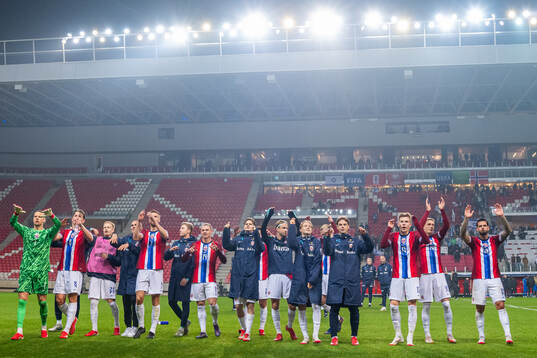 Goalkeeper Ørjan Håskjold Nyland, Julian Ryerson, David