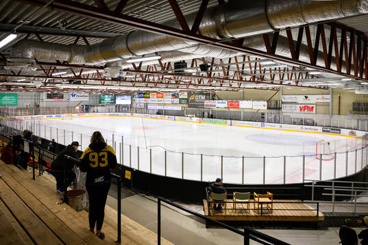 Interiör av VBO Arena