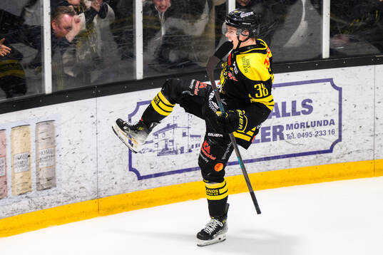 Vimmerbys Eddie Levin jublar
