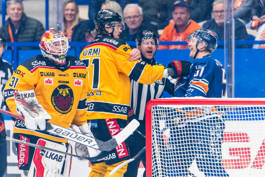 Luleås Markus Nurmi och Växjös Emil Sylvegård
