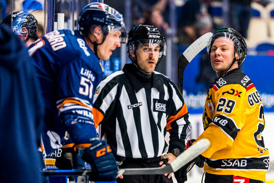 Växjös Emil Sylvegård och Luleås Erik Gustafsson