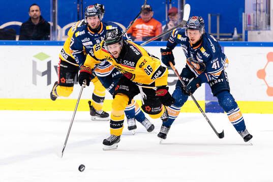 Luleås Mathias Bromé och Växjös Ludvig Nilsson