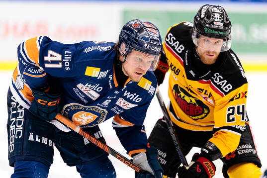 Växjös Ludvig Nilsson och Luleås Brendan Shinnimin