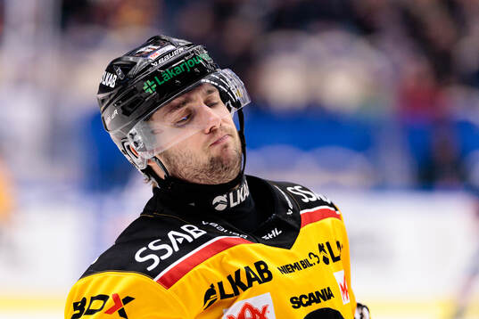 Luleås David Lilja har ont