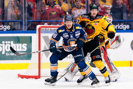 Växjös Marcus Sylvegård och Luleås Oskari Laaksonen