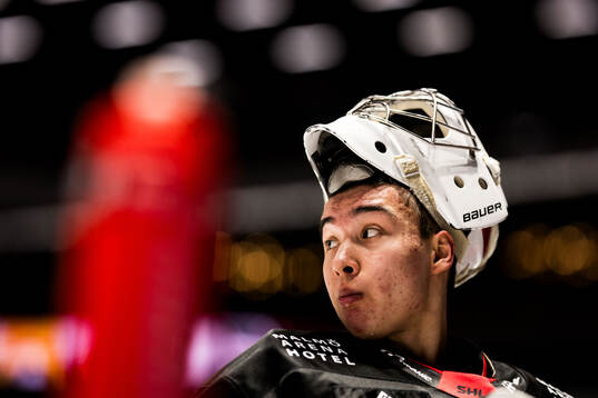 Malmö Redhawks målvakt Kimhann Hultgren