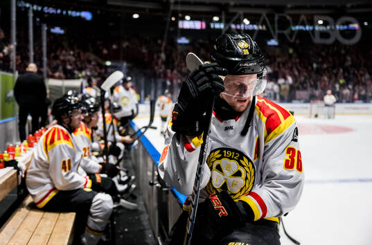 Brynäs Linus Ölund deppar