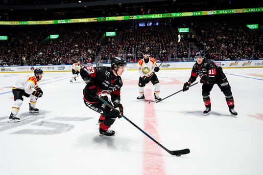Malmö Redhawks Fredrik Händemark och Brynäs Jack Kopacka
