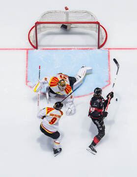 Malmö Redhawks Robin Salo oroar mot Brynäs Victor
