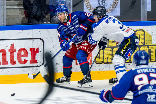 Oskarshamns Carter Camper och Karlskogas Stefan Milosevic