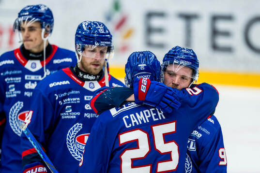 Oskarshamns Carter Camper och Zion Nybeck deppar