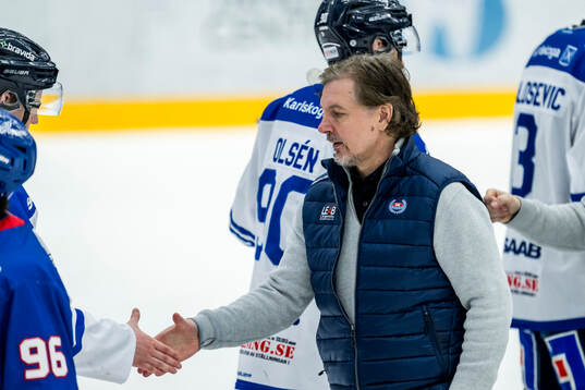 Oskarshamns tränare Tero Lehterä