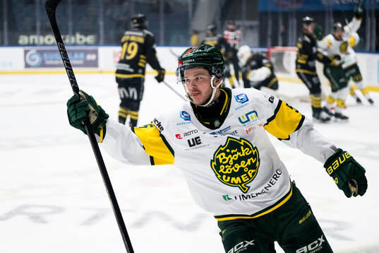Björklövens Jesper Lindgren jublar