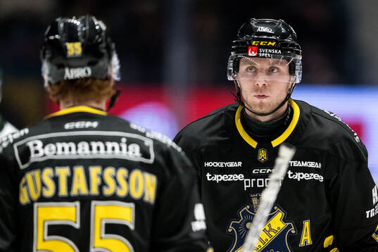 AIKs Viggo Gustafsson och Alfred Barklund