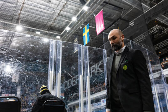 Björklövens huvudtränare Daniel Rahimi