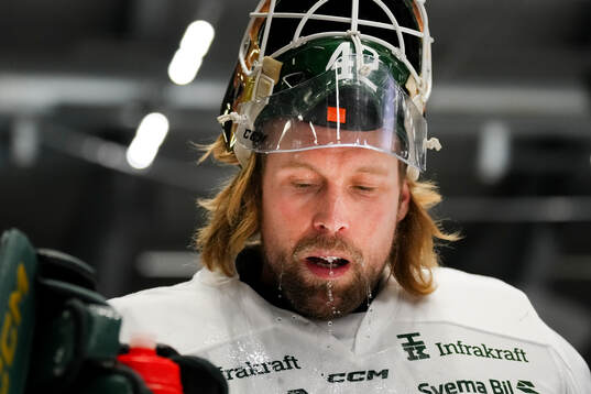 Färjestads målvakt Anders Lindbäck