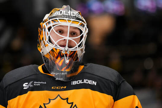 Skellefteås målvakt Linus Söderström