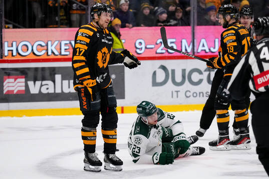 Skellefteås Pär Lindholm och Färjestads Oliver Eklind