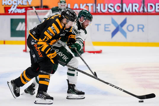Skellefteås Pär Lindholm och Färjestads Axel Bergkvist