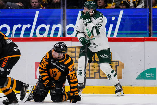 Skellefteås Oskar Nilsson och Färjestads Per Åslund