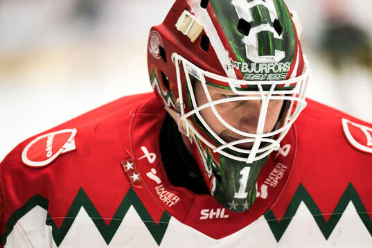 Frölundas målvakt Lars Johansson