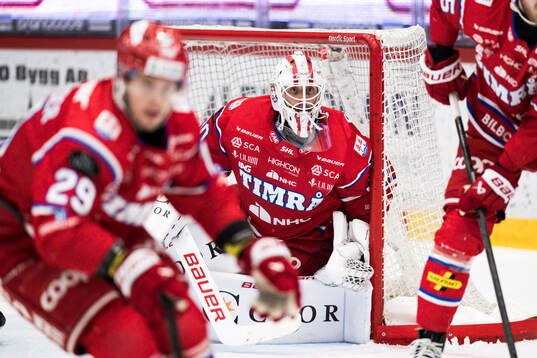 Timrås målvakt Jacob Johansson