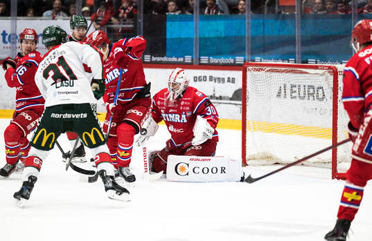 Timrås målvakt Jacob Johansson