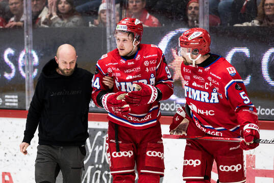 Timrås Sebastian Hartmann har ont