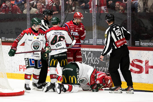 Timrås Sebastian Hartmann har ont